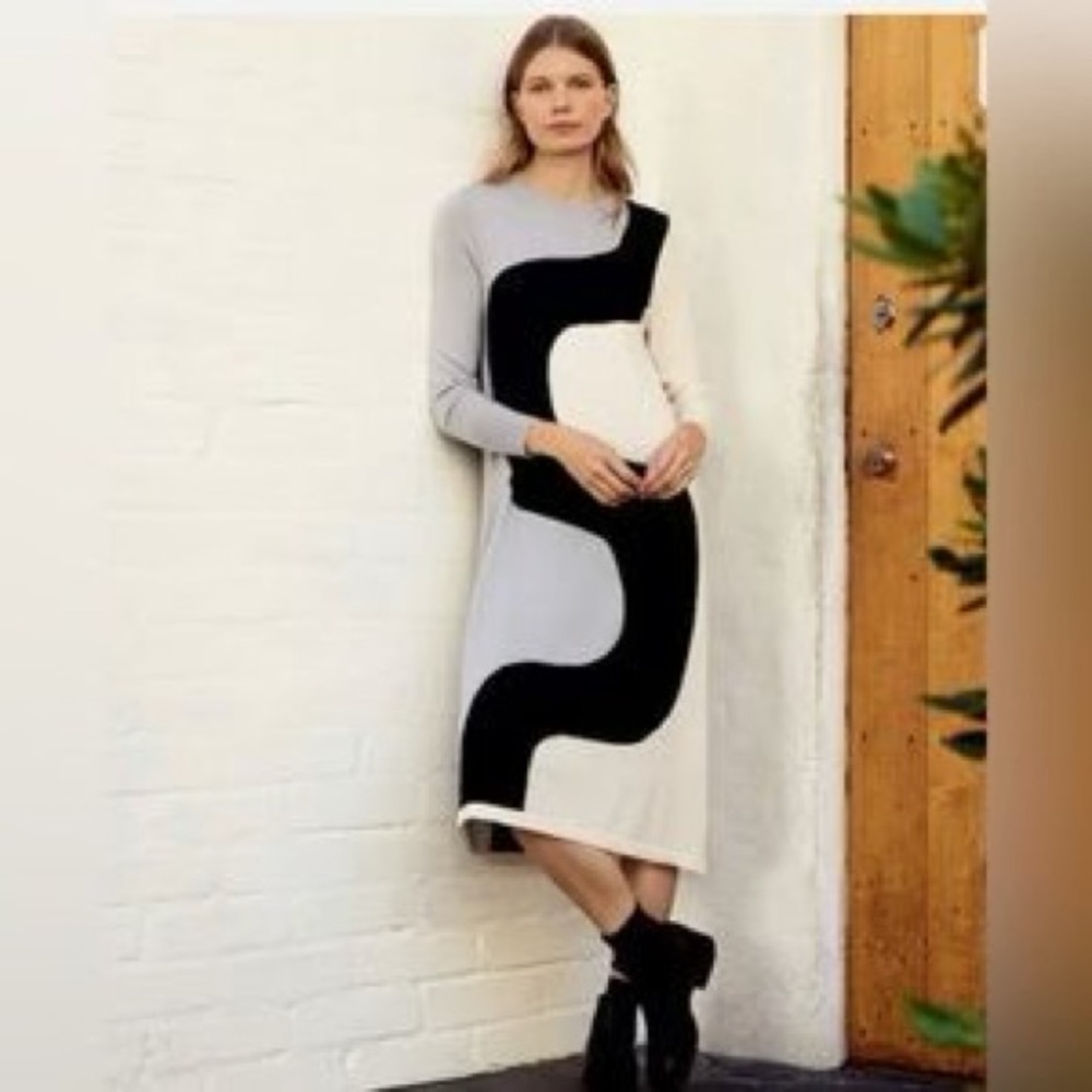 NWT Knit Marimekko x Uniqlo Dress Sz M